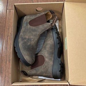 Blundstone Rustic Brown Chelsea Boots